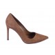 Pumps point-toe in suede