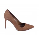 Pumps point-toe in suede