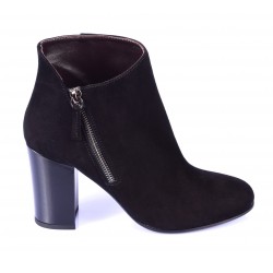 Bottines zip