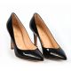 Pumps point-toe in patent leather