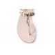 Sandal tong with stones