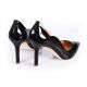 Pumps point-toe in patent leather