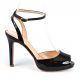 Sandal with ankle strap