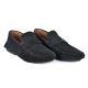 Driving shoes in perforated nubuck