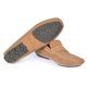 Driving shoes in perforated nubuck