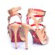 Sandales multi brides cuir