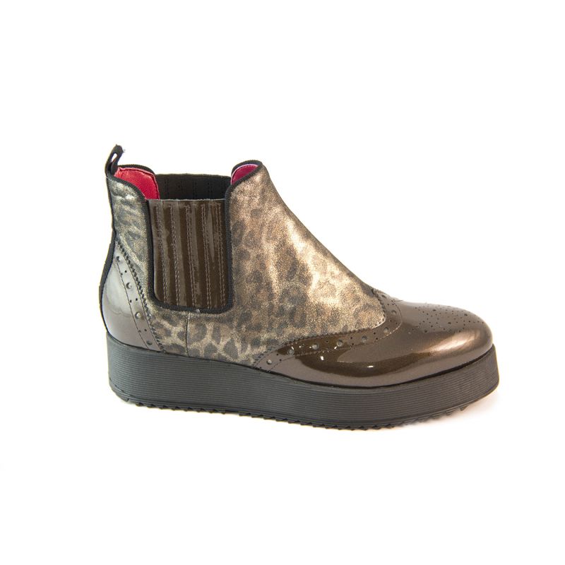 Stivaletto leopardato sales