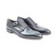 Monk straps in leather