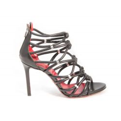 Sandale en cuir multi brides