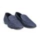 Loafers in woven fabric