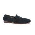 Suede loafers