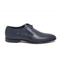 Derbies in perforated leather