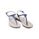 Sandal tong leather printed 