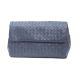 Clutch bag in woven leather