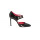 Patent leather pumps