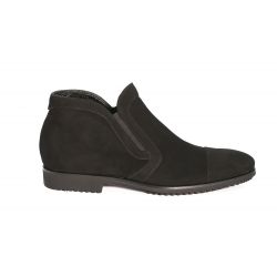 Suede low boots