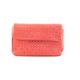 Clutch bag in woven leather