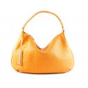 Sac porté épaule tressé en cuir