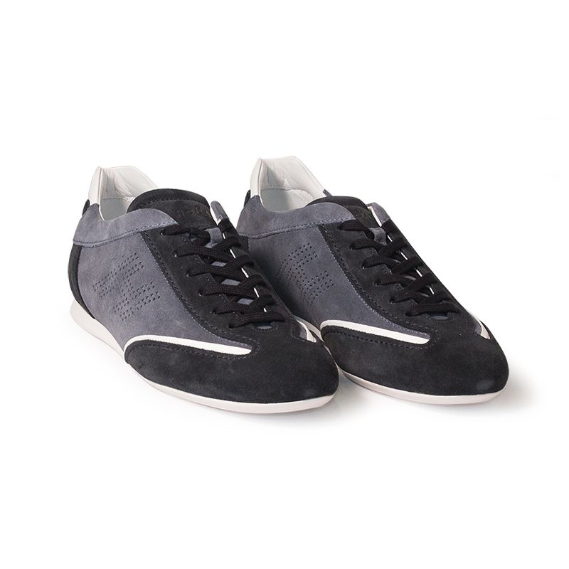 Hogan man Olympia H blue suede 2018