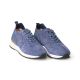 Perforated sneaker suede