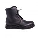 Biker cuir fond gomme