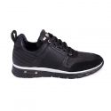Sneakers leather perforated