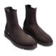 Suede boot rubber sole