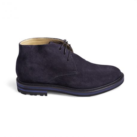 suede boot rubber sole