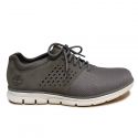 Perforated Suede and Nylon Sneakers
