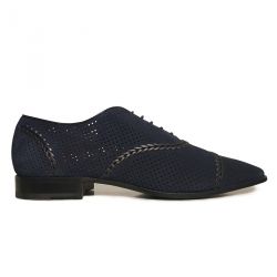 Perforated Suede Shoes